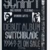 Flyer from 1994 about "SWITCHBLADE"